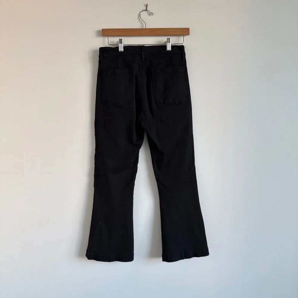 Frame Women's Le‎ Crop Flare Black Jean Size 27